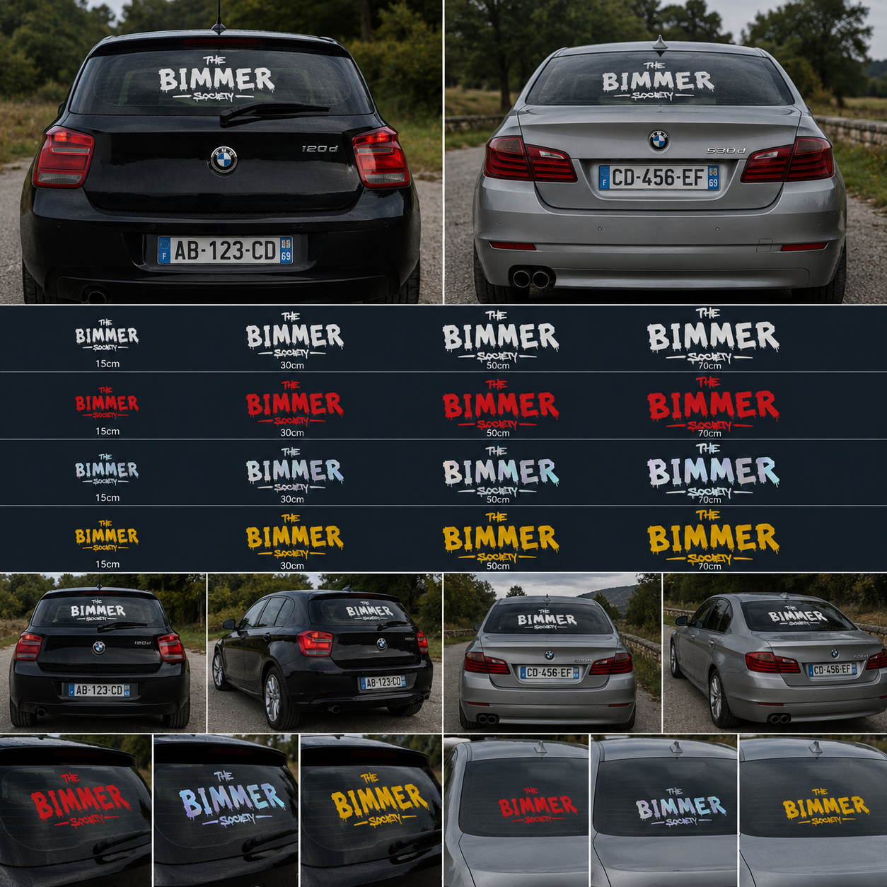 Stickers BMW The Bimmer Society
