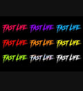 Stickers Fast-Life