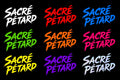 Sticker Sacré Pétard – Sticker Voiture | AS.SHOP.45