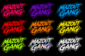 Stickers Mazout-Gang