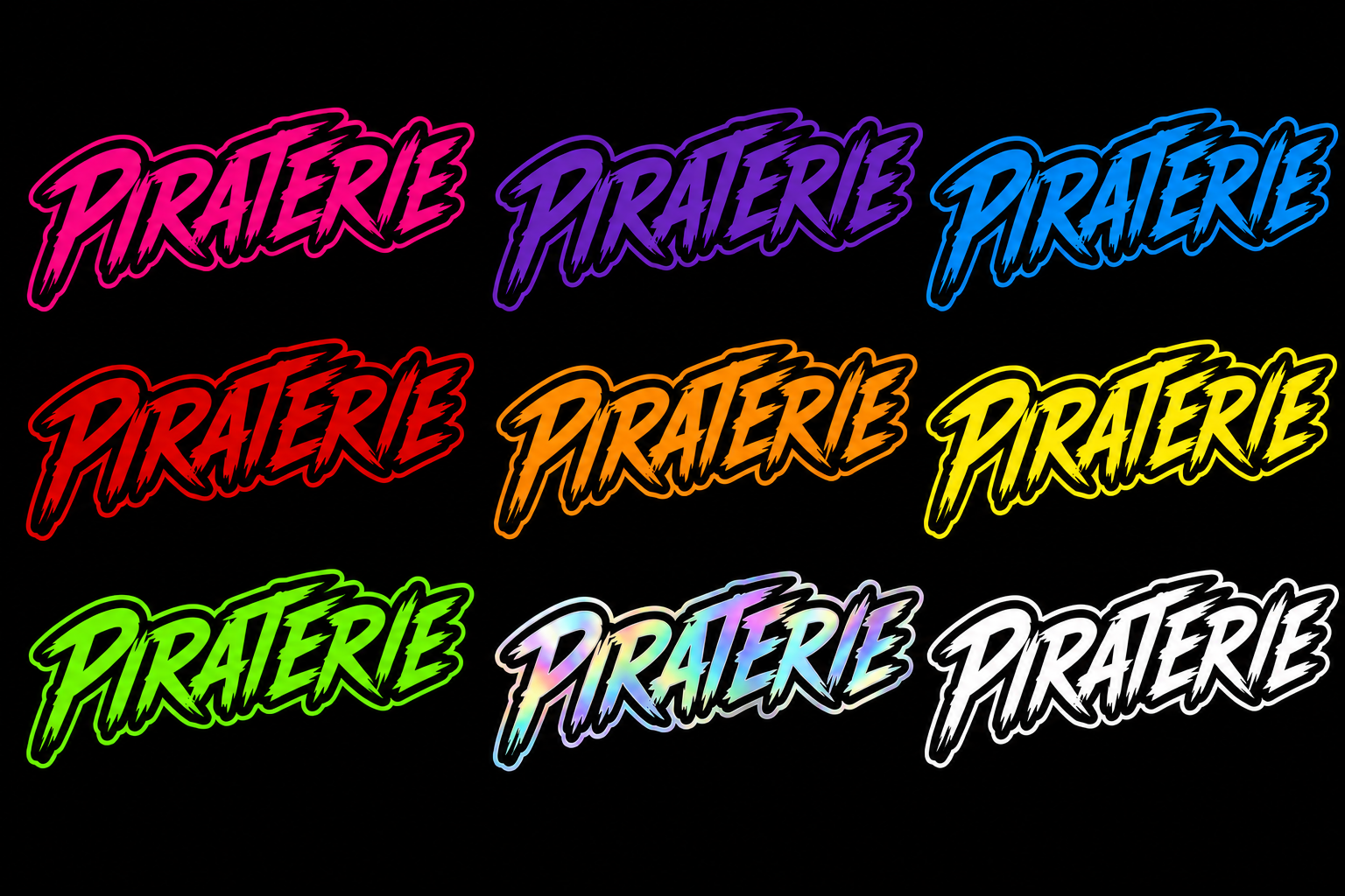 Stickers Piraterie