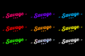 Stickers Savage étoilé
