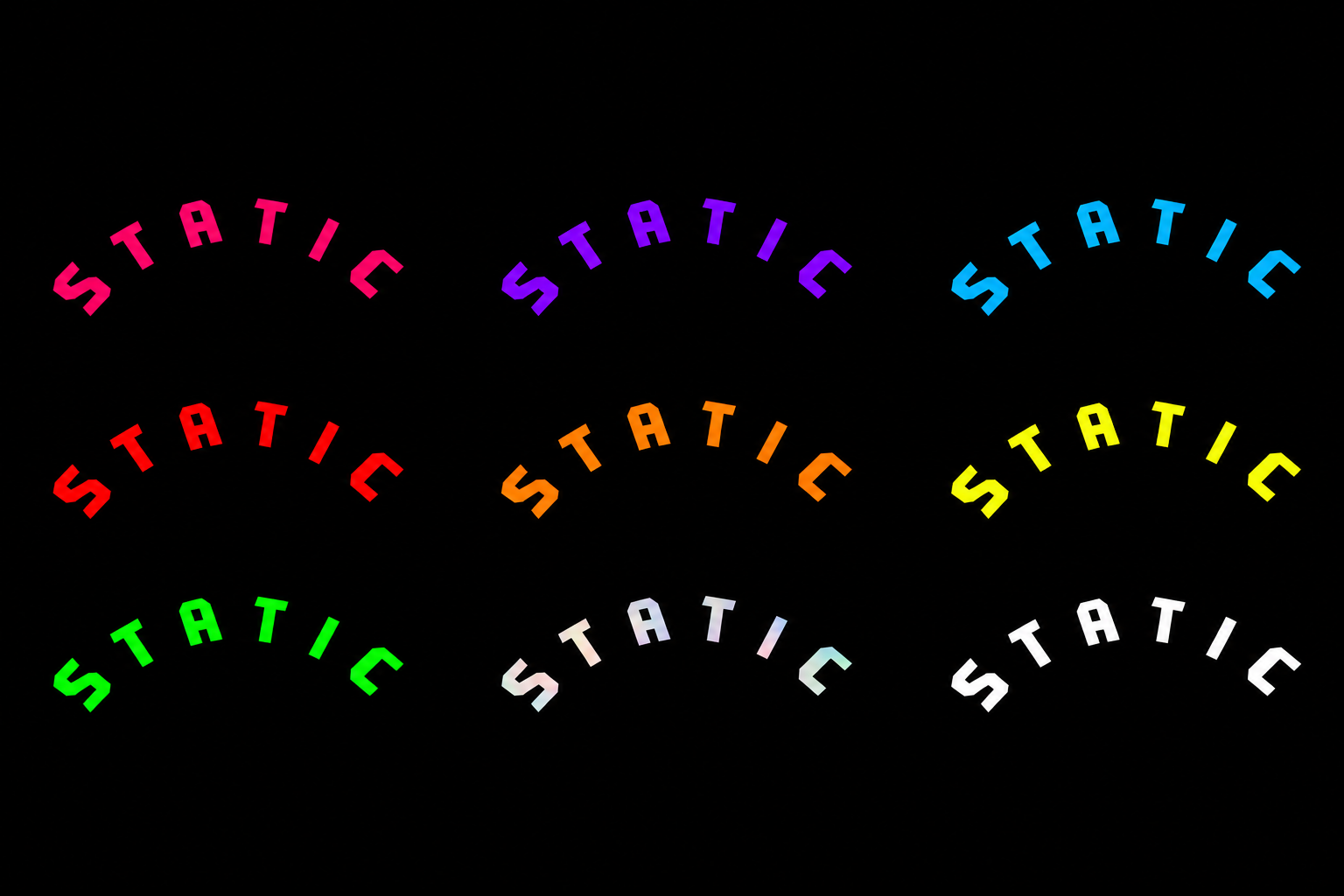 Stickers Static