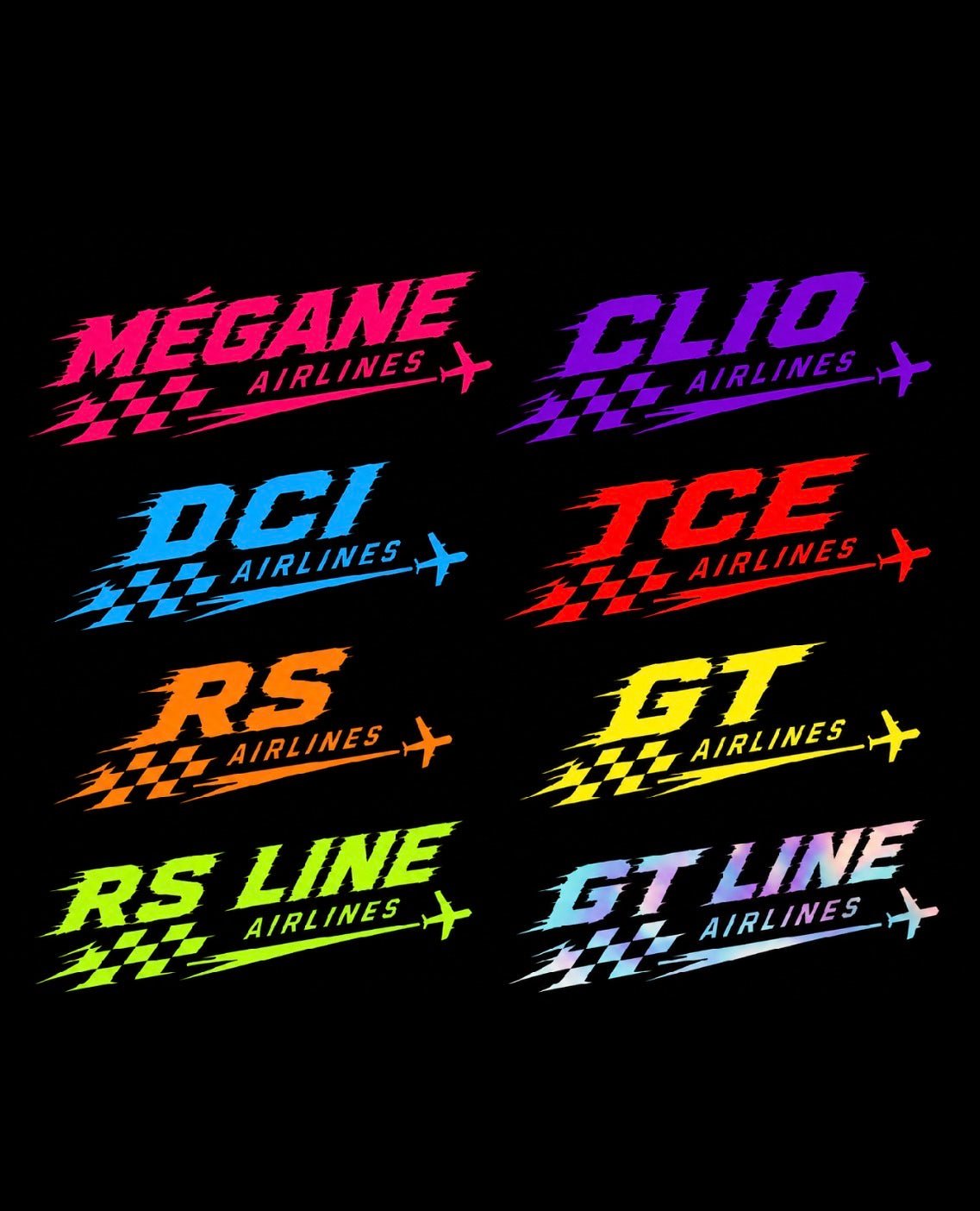     Sticker Airlines Renault
* Sticker Renault Airlines
* Sticker Renault voiture
* Autocollant Renault vinyle
* Sticker Airlines Renault premium