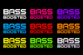 Stickers Bass Boosted | Accessoires automobiles | As.shop.45