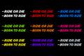 Stickers Born To Ride / Ride Or Die | Accessoires automobiles | As.shop.45