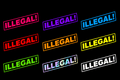     Sticker Illégal voiture
* Sticker Illégal vinyle premium
* Autocollant Illégal
* Sticker voiture Illégal
* Sticker Illégal personnalisé