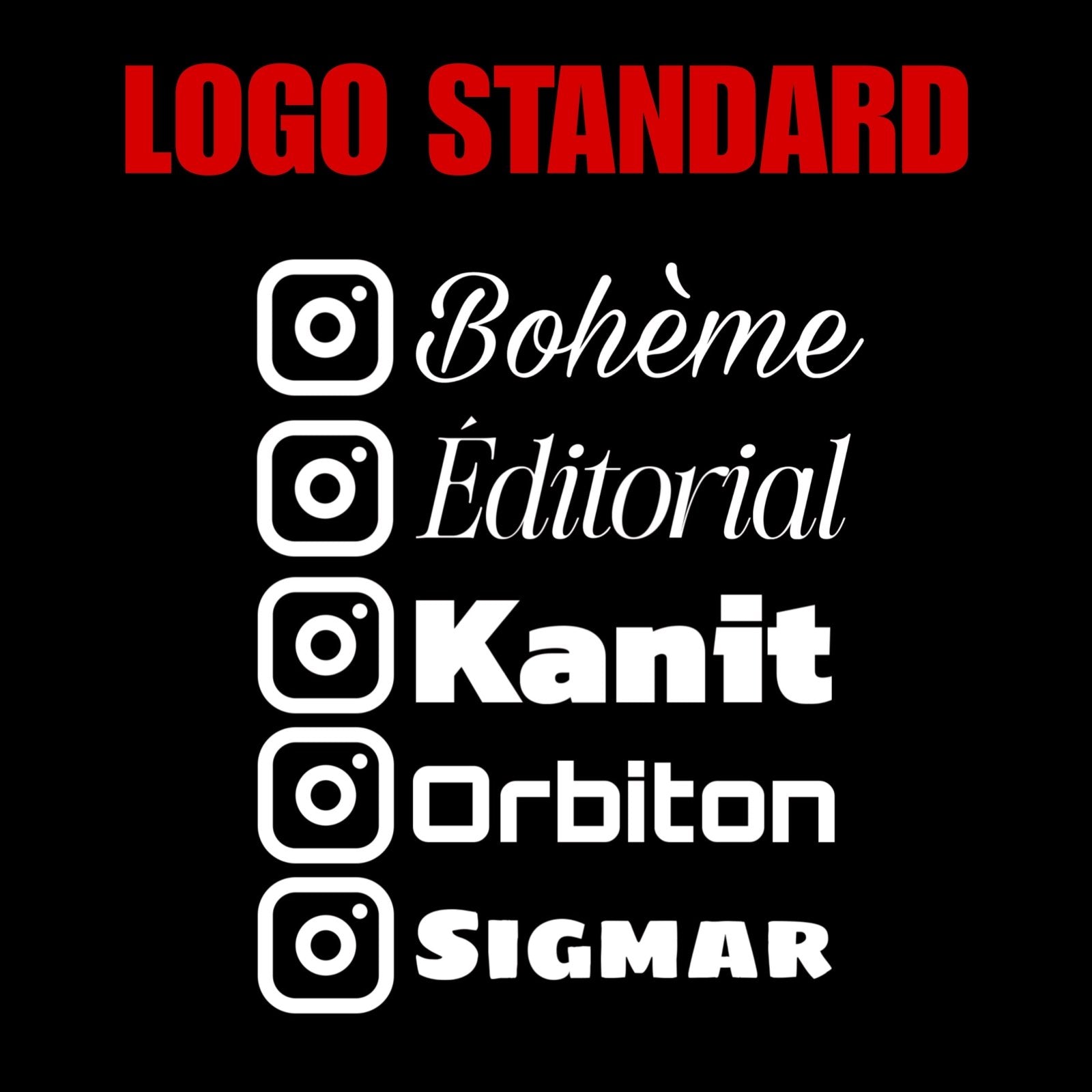 Stickers Instagram | Accessoires automobiles | As.shop.45
