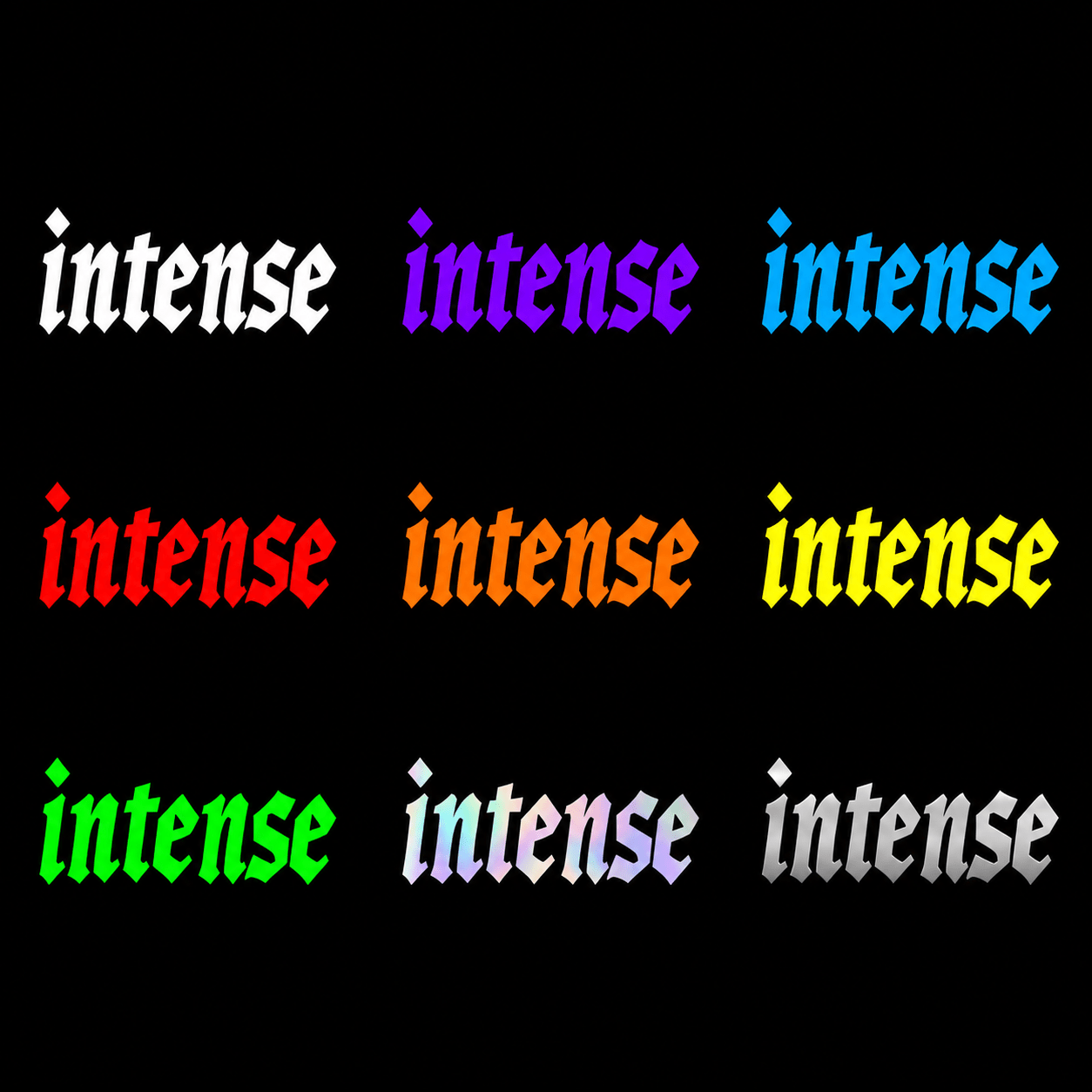     Sticker Intense voiture
* Sticker Intense vinyle premium
* Autocollant Intense
* Sticker voiture Intense
* Sticker Intense personnalisé