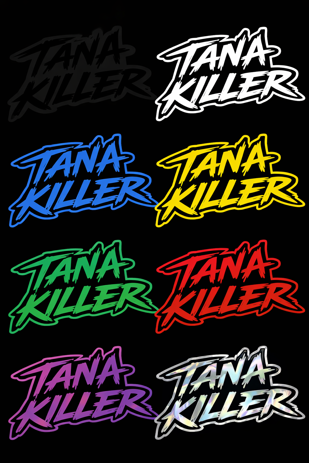 Stickers Tana Killer