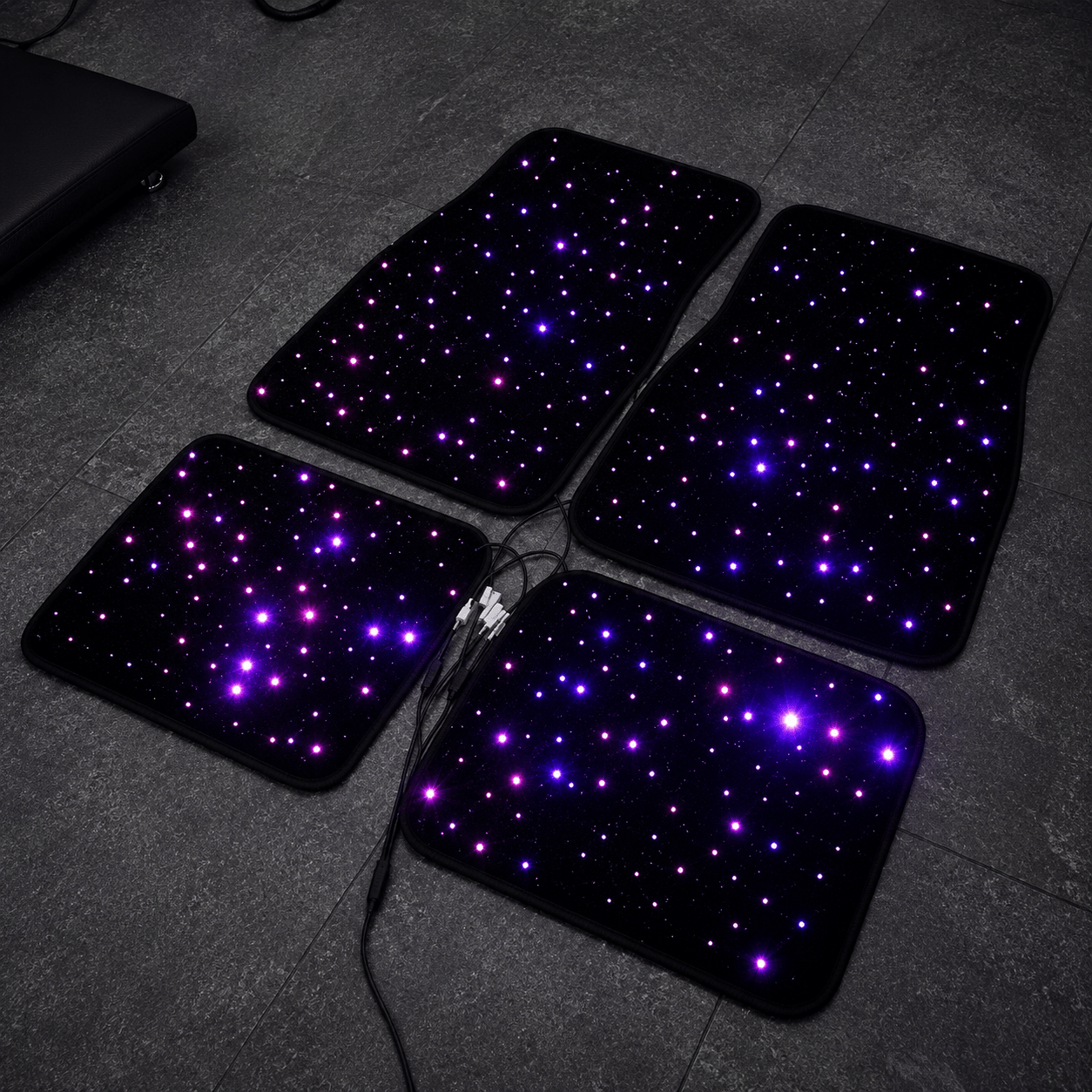 Tapis de Sol LED RGB Starlight™ – Éclairage d'Ambiance Intelligent pour Voiture | Accessoires automobiles | As.shop.45